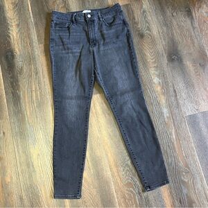 Charcoal grey skinny jeans 10